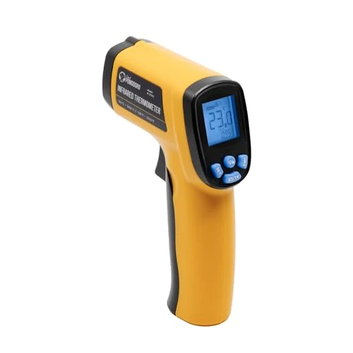 Limited-time offer: Chef Pomodoro Digital Infrared Food Thermometer with LCD Display for Pizza, Gas and Electric Oven, BBQ, and More -58℉～1022℉ from 14.99 GBP to 14.99 GBP (save 0%)