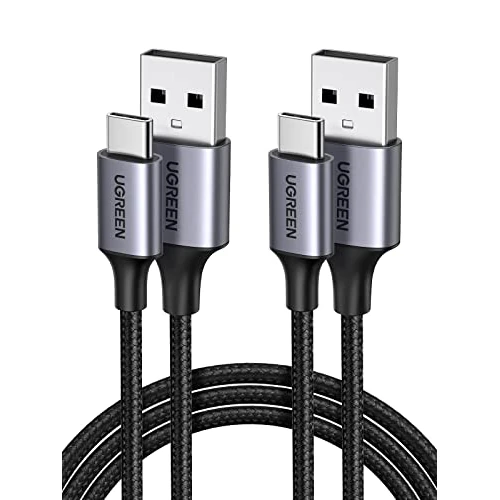 Offerta a tempo: UGREEN Cavo USB Type-C Ricarica Rapida 3A QC3.0 480Mbps (1M,2 Pezzi) - 19% da 13.99 € a 11.39 €