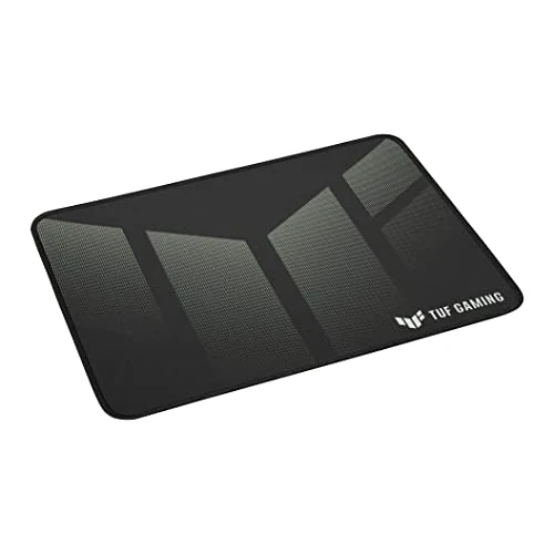 ASUS TUF Gaming P1 Portable 260 x 360mm Mouse Pad with Water-Resistant Coating, Stitched Edges and Non-Slip Rubber Base