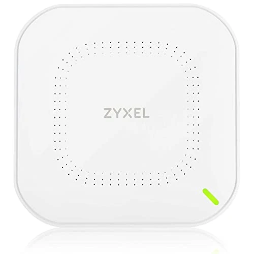 Zyxel WiFi 6 AX1800 Punto de Acceso | 802.11ax Doble Banda | Gestión en la Nube o Independiente | hasta 4 SSID | PoE | Fuente de Alimentación Incluida [NWA50AX]