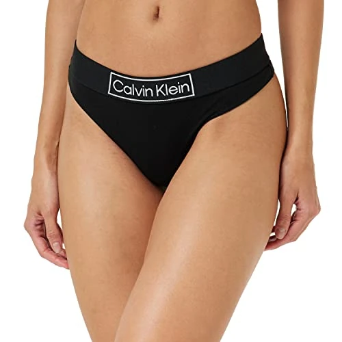 Offerta a tempo: Calvin Klein Perizoma Donna Tanga, Nero (Black) — 35% da 22,90 € a 14,99 €