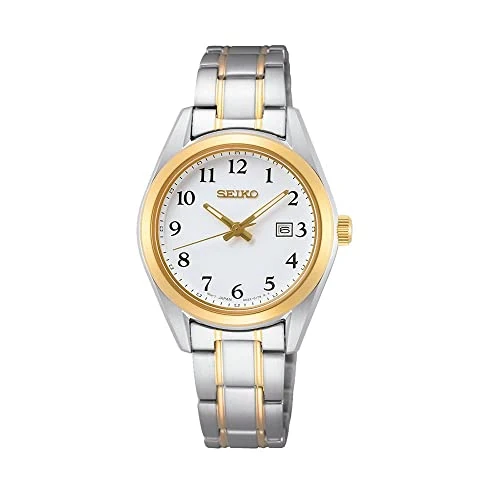 Oferta ograniczona: Seiko Sukienka Watch SUR466P1, biały, Bransoletka z 259.00 EUR na 172.62 EUR (znizka 33%)