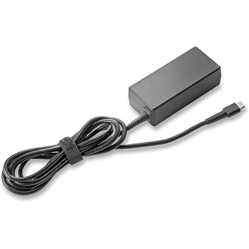 Offerta a tempo: HP Alimentatore CA USB-C da 45 W, Compatibile con Notebook e Tablet HP dotati di porta USB-C, Jack CA da 4,5 mm, Nero - 16% da 31.49 € a 26.49 €