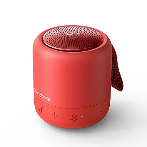 Offerta a tempo: Soundcore Anker Mini 3 Cassa Bluetooth Altoparlante, Tecnologia BassUp e PartyCast, USB-C, Impermeabilità di grado IPX7 ed EQ personalizzabile - 6% da 35.99 € a 33.99 €