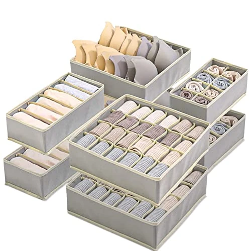 Offerta a tempo: Yidaxing Organizer Cassetti, Set di 8 Pieghevole Organizer Armadio - 0.00% da 18.99 € a 18.99 €