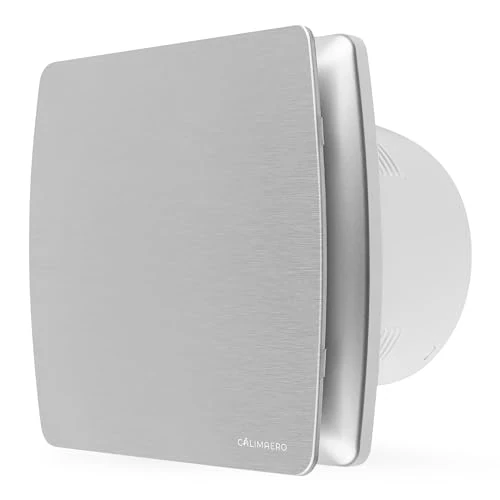 Offerta a tempo: calimaero® BREEZE Aspiratore Bagno 150 mm Umidità Timer 240 m³/h 18 W | Ventilatore da bagno con sensore di umidità, Efficienza energetica, Silenzioso, Plastica 18W, 240m³/h, 35db, Ipx4, - 0.00% da 59.99 € a 59.99 €