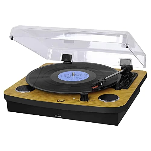 Limited-time offer: TREVI TT 1022 BT - Retro Bluetooth Stereo Rotating Table, Wood from 99.20 GBP to 99.20 GBP (save 0%)