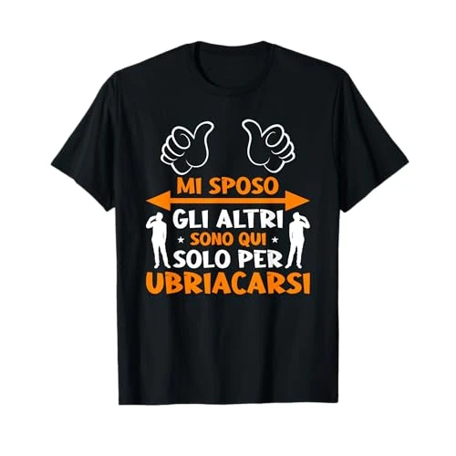 Offerta a tempo: Sposo Squod Matrimonio Festa Addio Al Celibato Mi Sposo Maglietta - 15% da 17.99 € a 15.29 €