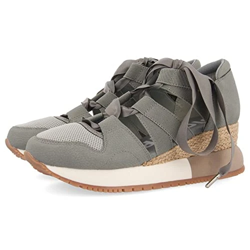 Oferta limitada: Sneakers Gris Ceniza Tipo Espadrille para Mujer LIZARDA de 69.95 € a 58.44 € (ahorro 16%)