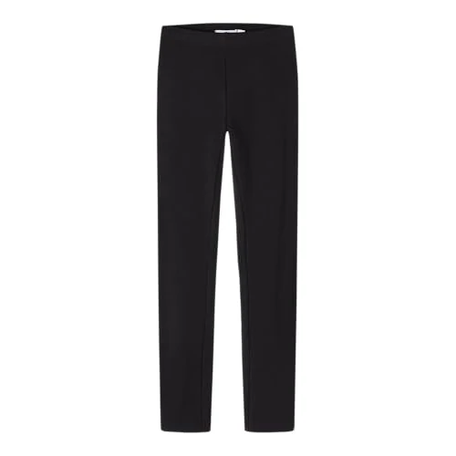 Offerta a tempo: Name It Nkfdavina Solid Swe Legging Bru N Noos, Leggings Bambine e ragazze, Nero (Black), 122 - 27% da 14.99 € a 10.99 €