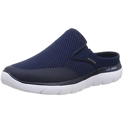 Oferta limitada: Skechers SUMMITS VINDICATOR, Zapatillas para Hombre, Navy Textile/Trim, 42 EU de 64.95 EUR a 53.40 EUR (ahorro 18%)
