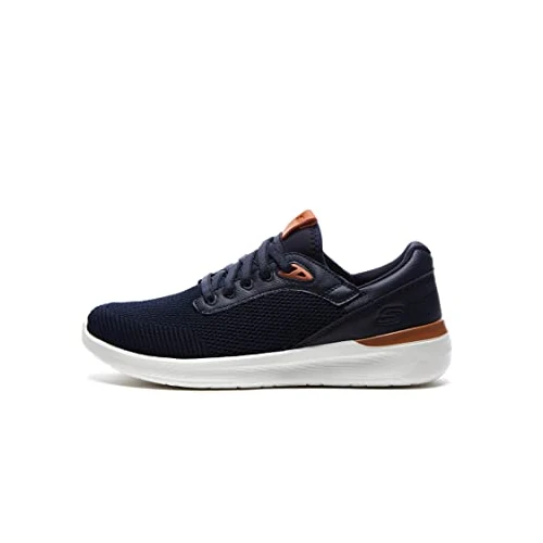 Offerta a tempo: Skechers Lattimora, Scarpe da ginnastica Uomo, Navy Mesh Sintetico, 41.5 EU - 16% da 74.95 € a 62.92 €