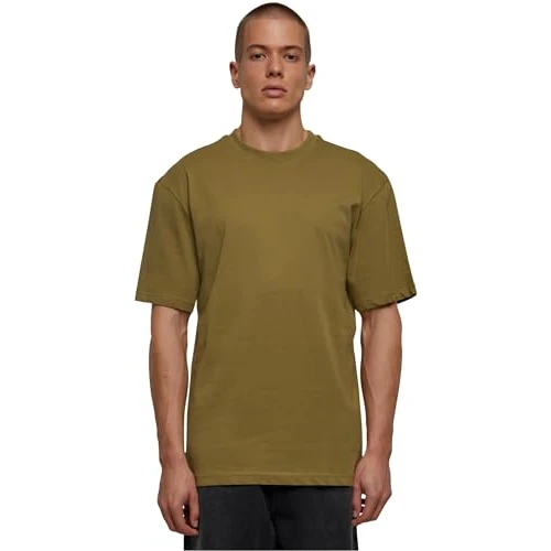 Offerta a tempo: URBAN CLASSICS Maglietta Uomo a Maniche Corte, Tall Tee Oversize in Cotone — 13% da 14,90 € a 12,99 €