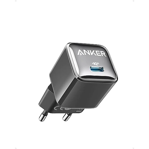 Oferta limitada: Anker 511 Cargador(Anker Nano Pro) 20W PIQ 3.0 Cargador Rápido, Cargador USB C Compatible con iPhone 13/13 Mini/13 Pro/13 Pro Max/12, iPad/iPad Mini, Pixel, Negro Hielo (Cable no Incluido) de 12.29 EUR a 10.99 EUR (ahorro 11%)
