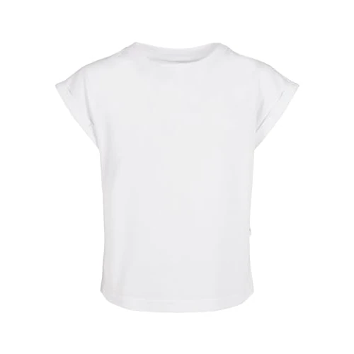 Offerta a tempo: Urban Classics Uck2983-girls Organic Extended Shoulder Tee T-Shirt, Bianco, 146 cm-152 cm Bambine e Ragazze - 0.00% da 11.74 € a 11.74 €