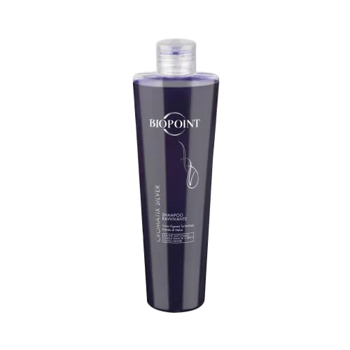 Offerta a tempo: BIOPOINT Cromatix Silver Shampoo Ravvivante Antigiallo – Deterge Dolcemente, Ravviva I Riflessi Ed Esalta La Luminosità Dei Capelli Bianchi, Grigi E Brizzolati, Viola, Floreale, 200 Millilitro - 58% da 11.90 € a 5.00 €
