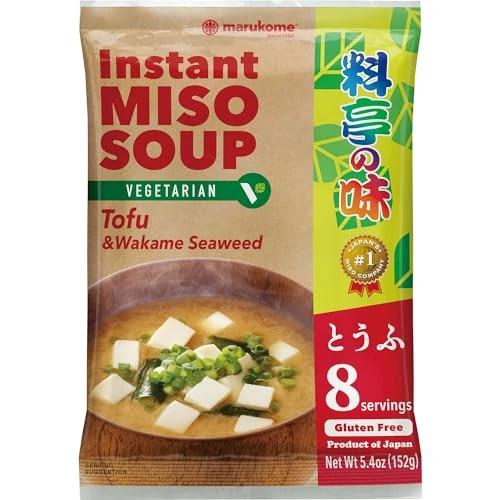 Offerta a tempo: Marukome Zuppa di Miso Istantanea con Tofu - 8 Porzioni, 152 g - 0.00% da 4.95 € a 4.95 €