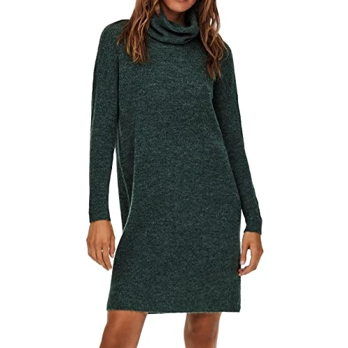 Limited offer: ONLY Women's Onljana L/S Cowlnck Dress Wool KNT Noos Dress (Pack of 1) from 34.00 EUR to 34.00 EUR (save 0%)