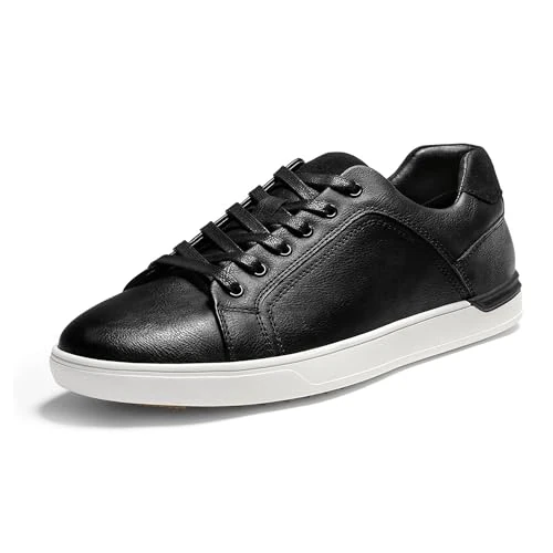 Oferta limitada: Bruno Marc Zapatos Casual Cordones Hombres Zapatillas,Size 44.5,Negro de 39.09 € a 39.09 € (ahorro 0.00%)