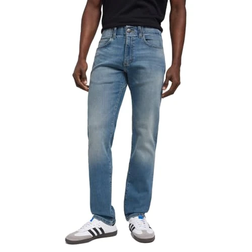 Oferta limitada: Lee Slim Fit Mvp Jeans, Azul (Lenny), 32W / 36L Hombre de 75.00 EUR a 48.94 EUR (ahorro 35%)