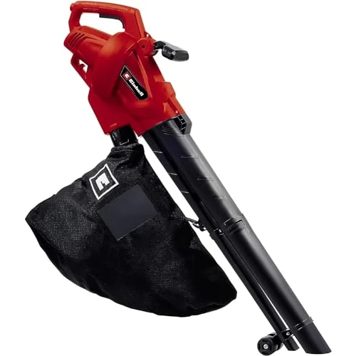 Tijdelijke aanbieding: Einhell Elektrische bladzuiger GC-EL 3024 E (zuig-/blaasfunctie, zuigbuis Ø75 mm, zuigkracht 650 m³/h, hakselfunctie10:1, blaassnelheid 240 km/h, opvangzak 40 L) van 49.95 € naar 36.53 € (27% korting)