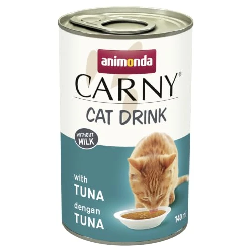 Offerta a tempo: animonda Carny Adult Cat Drink, Cibo umido per gatti, Milka, con Tonno 140 ml - 49% da 23.76 € a 12.09 €