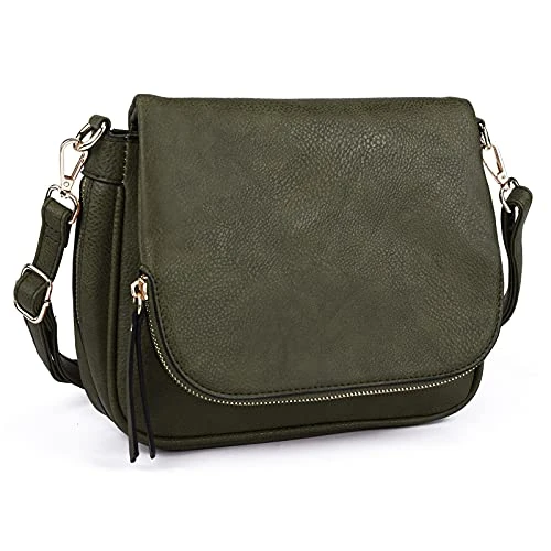 Zeitlich begrenztes Angebot: GLITZALL Crossbody-Taschen für Damen, kleine Umhängetaschen und Schulter-Handtaschen mit mehreren Taschen, PU-Leder, Grün, Small von 18.99 € auf 18.04 € (5% Rabatt)