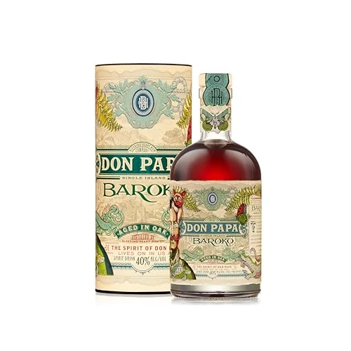 DON PAPA BAROKO AGED IN OAK PHILIPPINES 70 CL IN CASING