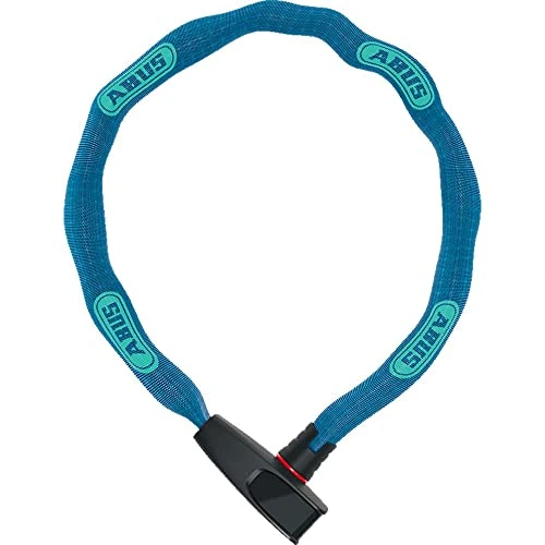 Offerta a tempo: ABUS Lucchetto a catena Catena 6806K - Lucchetto per bicicletta leggero in acciaio temprato con tubo in tessuto alla moda - Catena quadrata con livello di sicurezza 6 - 10% da 21.66 € a 19.51 €