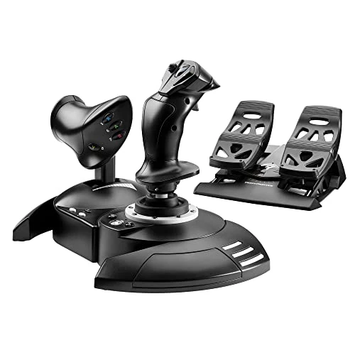 Limited-time offer: Thrustmaster T-Flight Full Kit HOTAS with Rudder Pedals - XBOX & PC from 152.00 £ to 152.00 £ (save 0.00%)