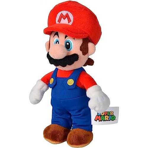 Limited-time offer: Simba Toys Mario Plush Toy, Suitable from the First Months of Age, 20 cm from 18.99 £ to 12.75 £ (save 33%)