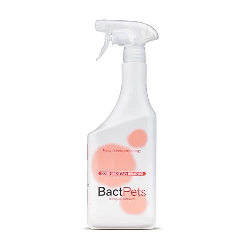 Offre limitée : BactPro - BactPets élimine Les odeurs et Les Taches pour Chiens et Chats - Élimine l'urine des Tissus et des Surfaces - Activateur Biologique Professionnel - Spray 700 ML de 15.99 € à 15.99 € (0.00% de remise)