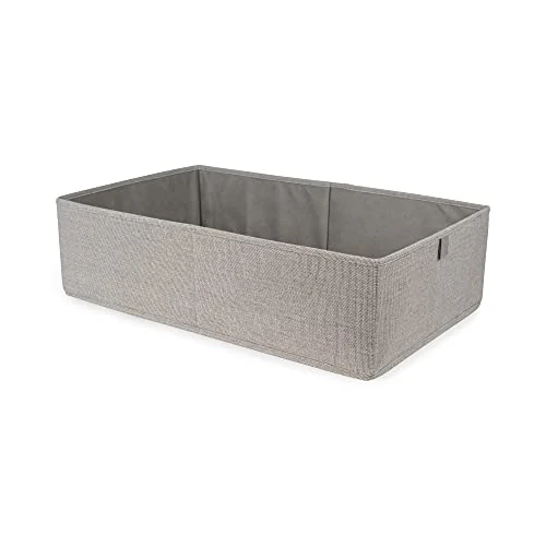 Limited offer: Compactor Oxford Rectangle Storage Basket, 36 x 56 x 16.5cm, Grey, RAN10733 from 16.15 EUR to 12.99 EUR (save 20%)