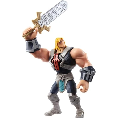 Oferta limitada: Masters of the Universe He-Man figura de acción, muñeco articulado de juguete (Mattel HBL66) de 15.98 € a 8.38 € (ahorro 48%)