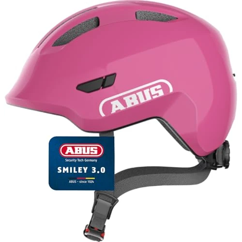 Tijdelijke aanbieding: Abus Smiley 3.0 Glanzend roze S van 39.95 € naar 30.99 € (22% korting)