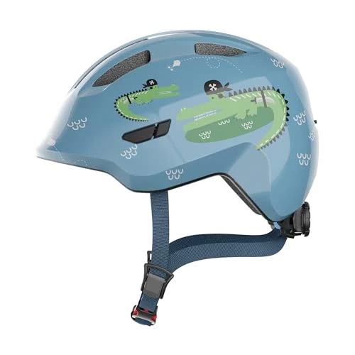 Limited-time offer: ABUS Smiley 3.0 Kids Bicycle Helmet, Blue Croco, M from 25.75 £ to 25.75 £ (save 0.00%)