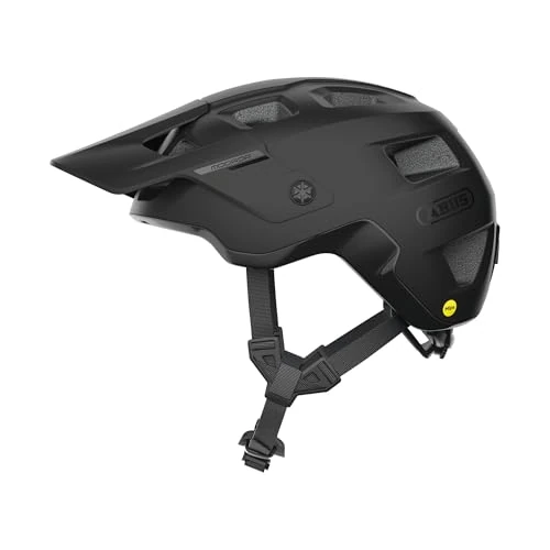 Tijdelijke aanbieding: ABUS MTB Helm MoDrop MIPS - robuuste fietshelm met impactbescherming voor mountainbikers - individuele pasvorm - unisex - noir, maat S van 129.95 € naar 81.92 € (37% korting)
