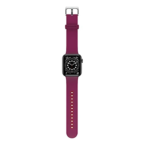 Tijdelijke aanbieding: OtterBox horlogeband voor de hele dag voor Apple Watch Series 9/8/7/6/SE 2e gen/SE 1e gen/5/4/3 - 38mm/40mm/41mm, vervangende duurzame, zachte siliconen band voor Apple Watch, Roze/Oranje van 29.99 EUR naar 29.99 EUR (korting 0%)