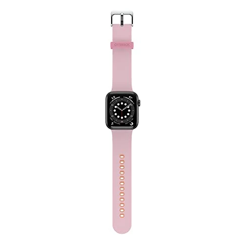 Limited-time offer: OtterBox All Day Watch Band for Apple Watch 44/45/46mm, Replacement Durable Soft Touch Silicone Strap for Apple Watch, Pink/Orange from 24.99 £ to 5.59 £ (save 78%)