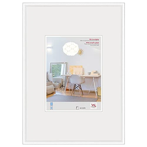 Tijdelijke aanbieding: walther design fotolijst wit 29,7 x 42 cm (DIN A3) met kunstglas, New Lifestyle kunststof lijst KVX342W van 23.01 EUR naar 23.01 EUR (korting 0%)