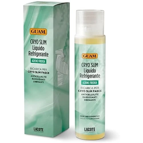 Limitiertes Angebot: Guam, Cryo Slim Nachfüllflüssigkeit für Bänder und Binden, Menge für 5 Nachfüllungen, mit Guam Meeresalgen gegen Cellulite, Kältefunktion für die Mikrozirkulation, Made in Italy von 18.52 EUR auf 18.52 EUR (Spare 0%)