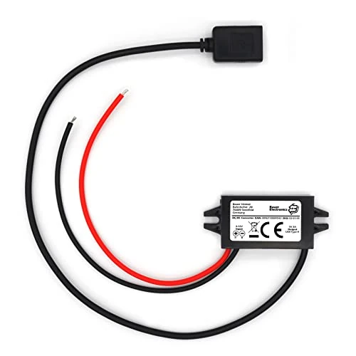 Offerta a tempo: Bauer Electronics | DC-DC 8V-32V a 5V Convertitore 12-V 5-V USB 3A 15W | Tensione 12-V USB Trasformatore Alimentatore Regulatore Raddrizzatore Converter 24-V USB 5-V Riduttore Step-down Buck Volt - 0.00% da 11.99 € a 11.99 €