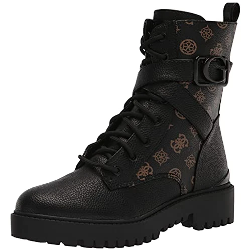 Offerta a tempo: GUESS Orana, Anfibi Donna, Nero e Marrone, 40 EU - 9% da 103.92 € a 94.98 €