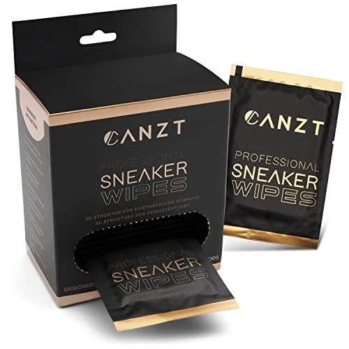 Oferta limitada: Canzt Sneaker Wipes – Toallitas limpiadoras para zapatillas y calzado, limpieza rápida y eficaz en cuero, ante, nubuck y tejido – Pack de 30 unidades individuales de 14.99 € a 14.99 € (ahorro 0.00%)