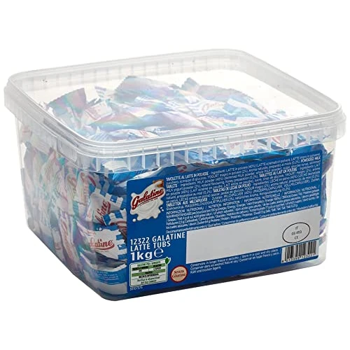 Galatine Einzeln verpackte Milchbons, Milchtablett, Economy-Format, 1 kg
