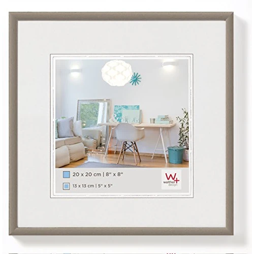 Oferta limitada: walther design Marco de fotos acero 13 x 13 cm New Lifestyle Marco de plástico KV313D de 8.35 EUR a 8.35 EUR (ahorro 0%)