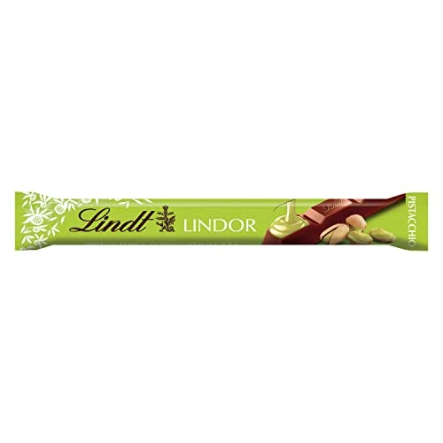 Offerta a tempo: Lindt LINDOR Snack Cioccolato al latte con Pistacchio, formato 38g - 17% da 1.79 € a 1.49 €