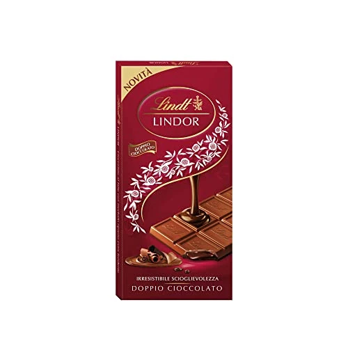 Offerta a tempo: Lindt Lindor Tavoletta Doppio Cioccolato al Latte con Ripieno Fondente, Formato 100g - 20% da 2.87 € a 2.31 €