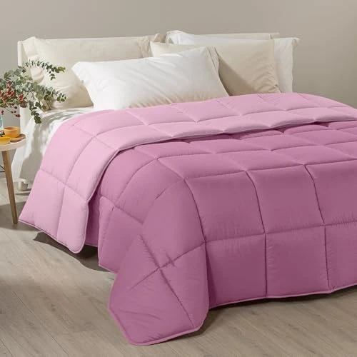 Caleffi - Couette Douce – Duvet Chaude et Respirant pour Ete et Hiver, Lavable en Machine – Disponible 170x265 cm - Couette 220x265 - 260x265 - Couverture Lit 1 Personne et 2 Personnes