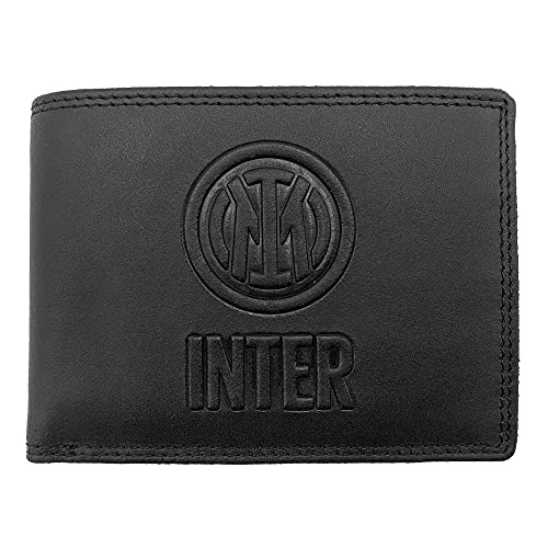 Inter, Portemonnee uniseks, volwassenen, zwart, eenheidsmaat